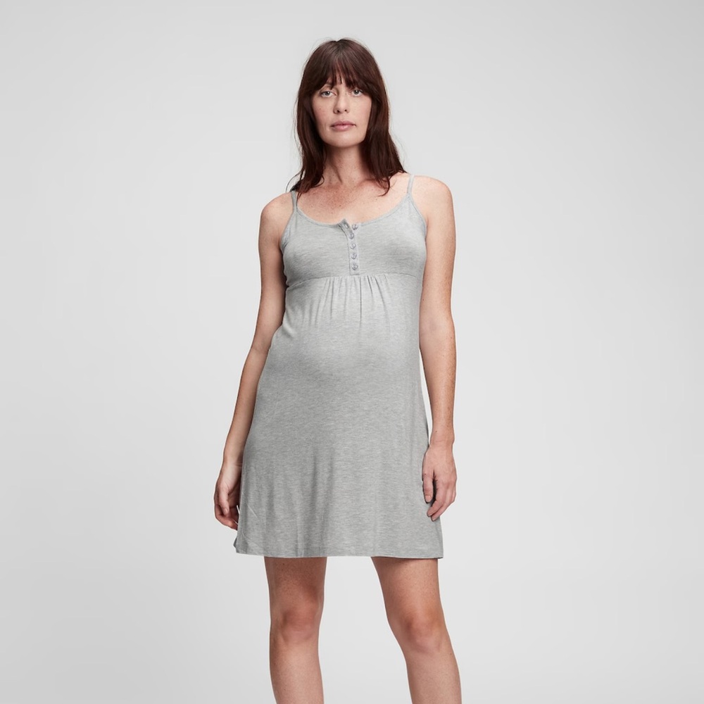 NWT Gap Maternity Modal Sleep Dress